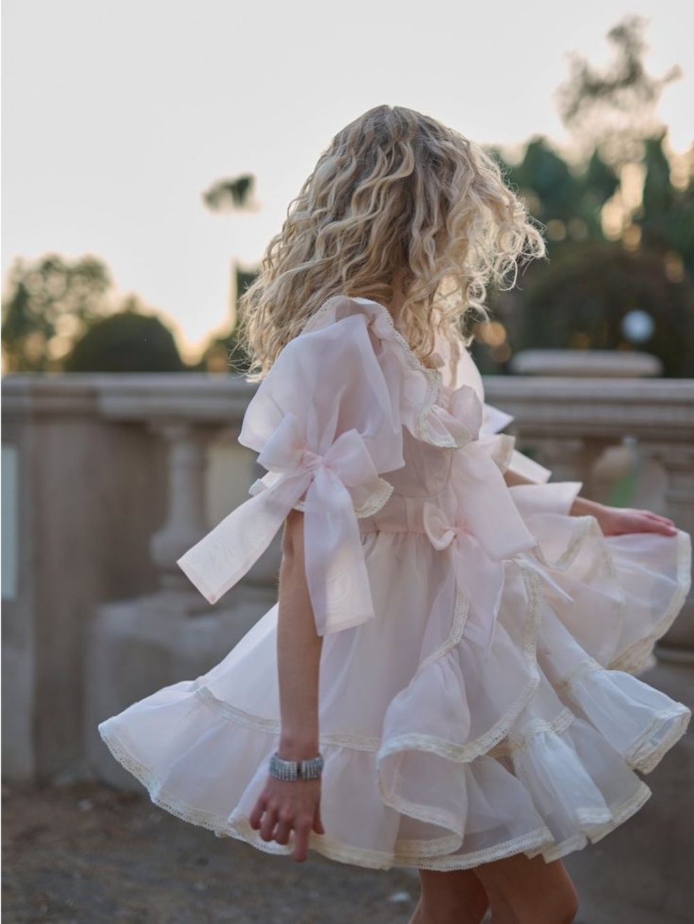 Pink Selkie Mini Carriage Dress